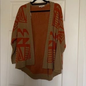 Fall colors cardigan